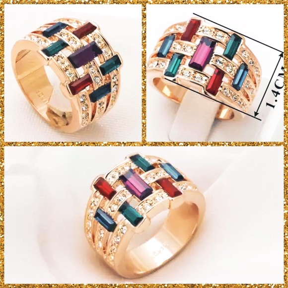 Colorful Statement Ring - Picture 3 of 3